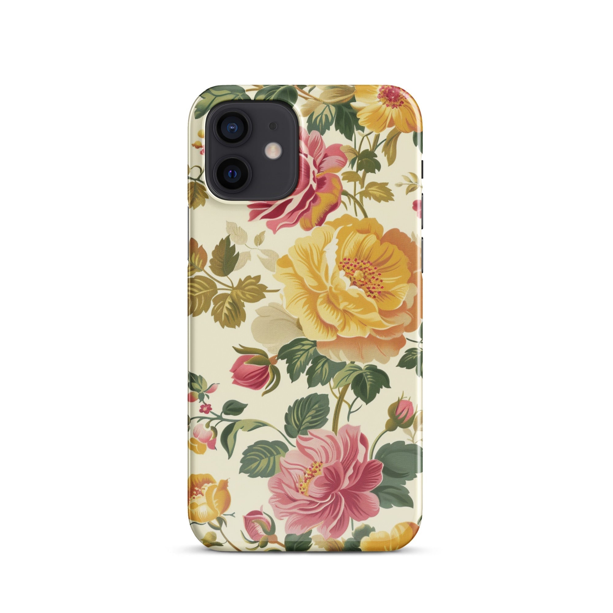 Yellow Lily Phone case for iPhone-8