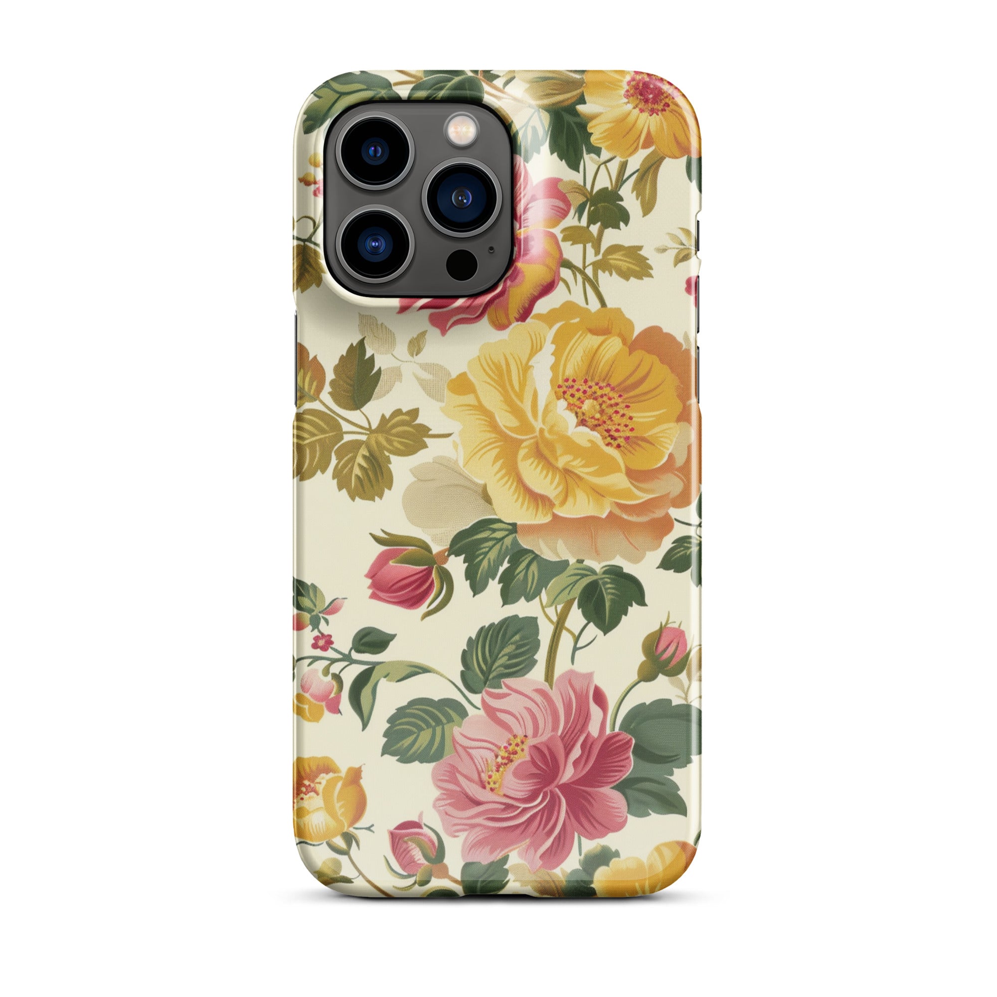 Yellow Lily Phone case for iPhone-28