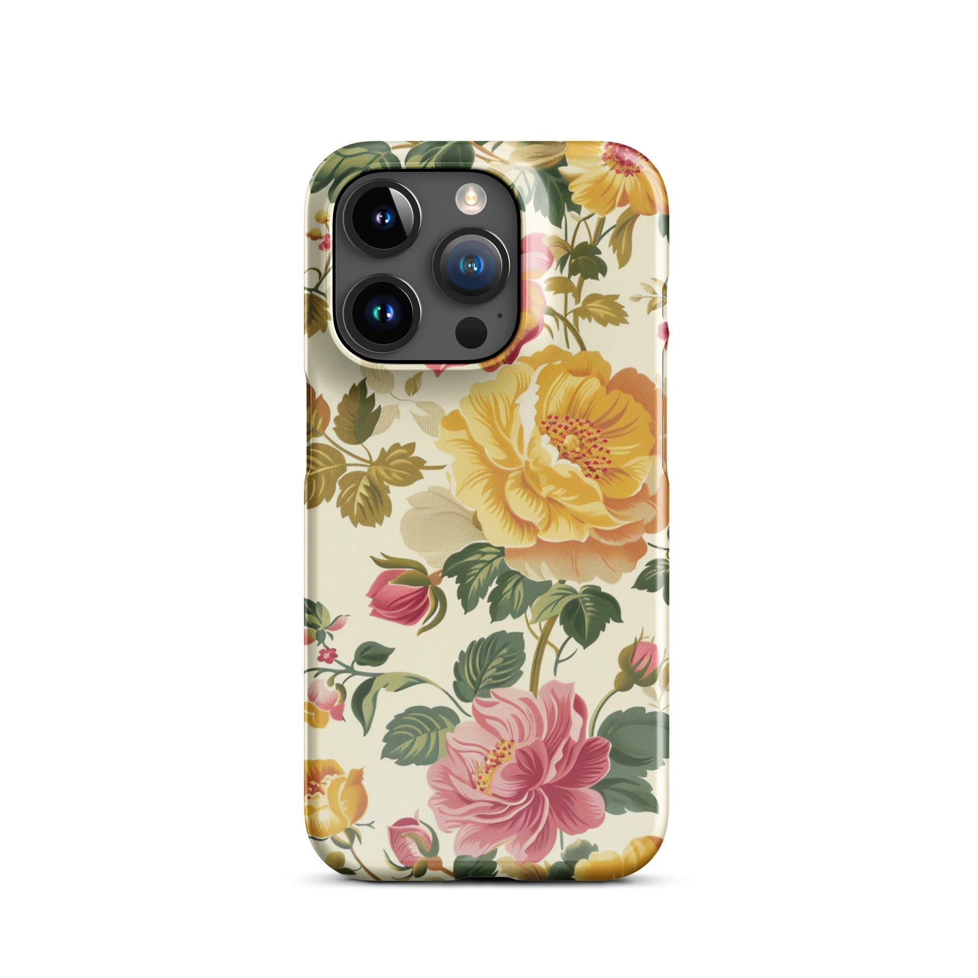 Yellow Lily Phone case for iPhone-34