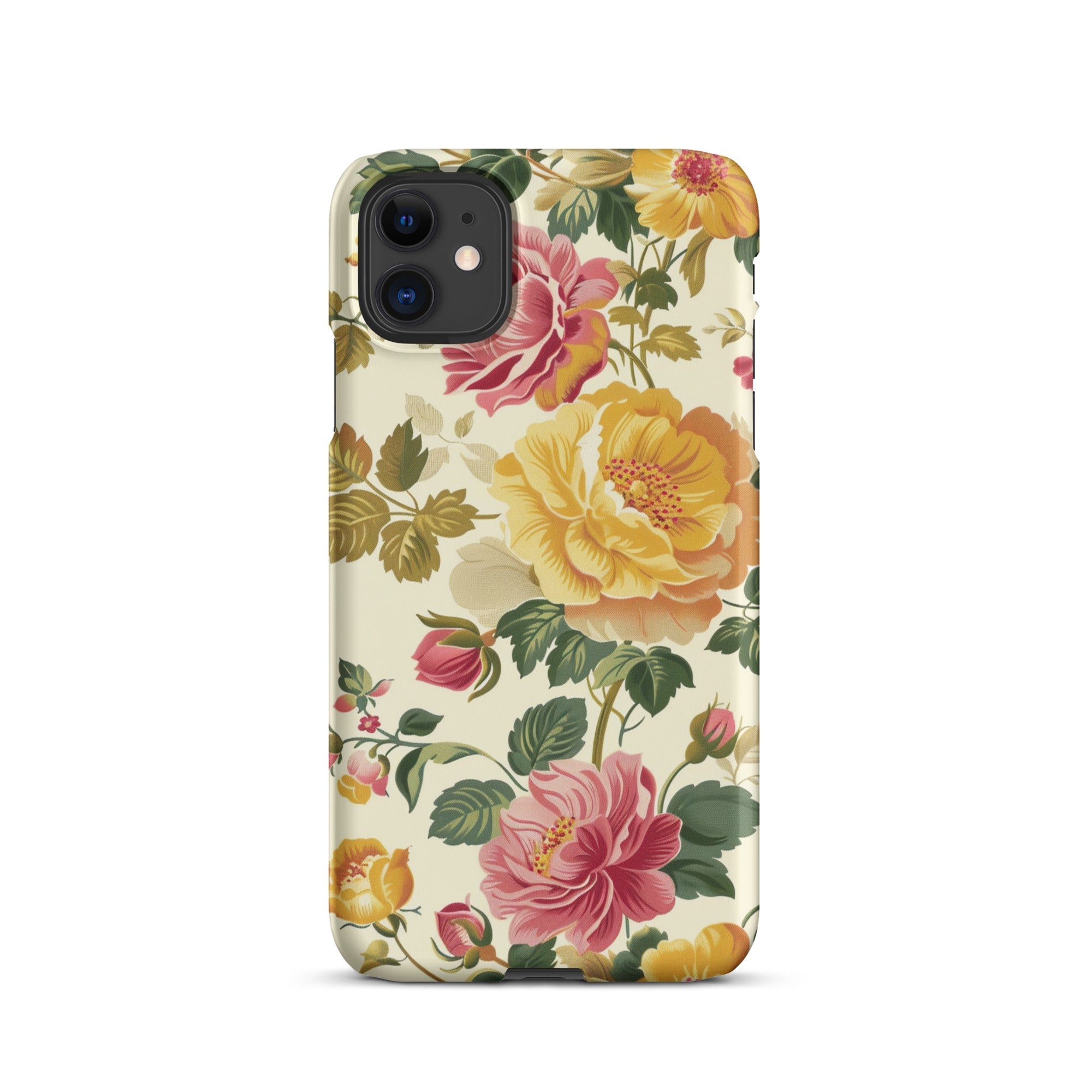 Yellow Lily Phone case for iPhone-1