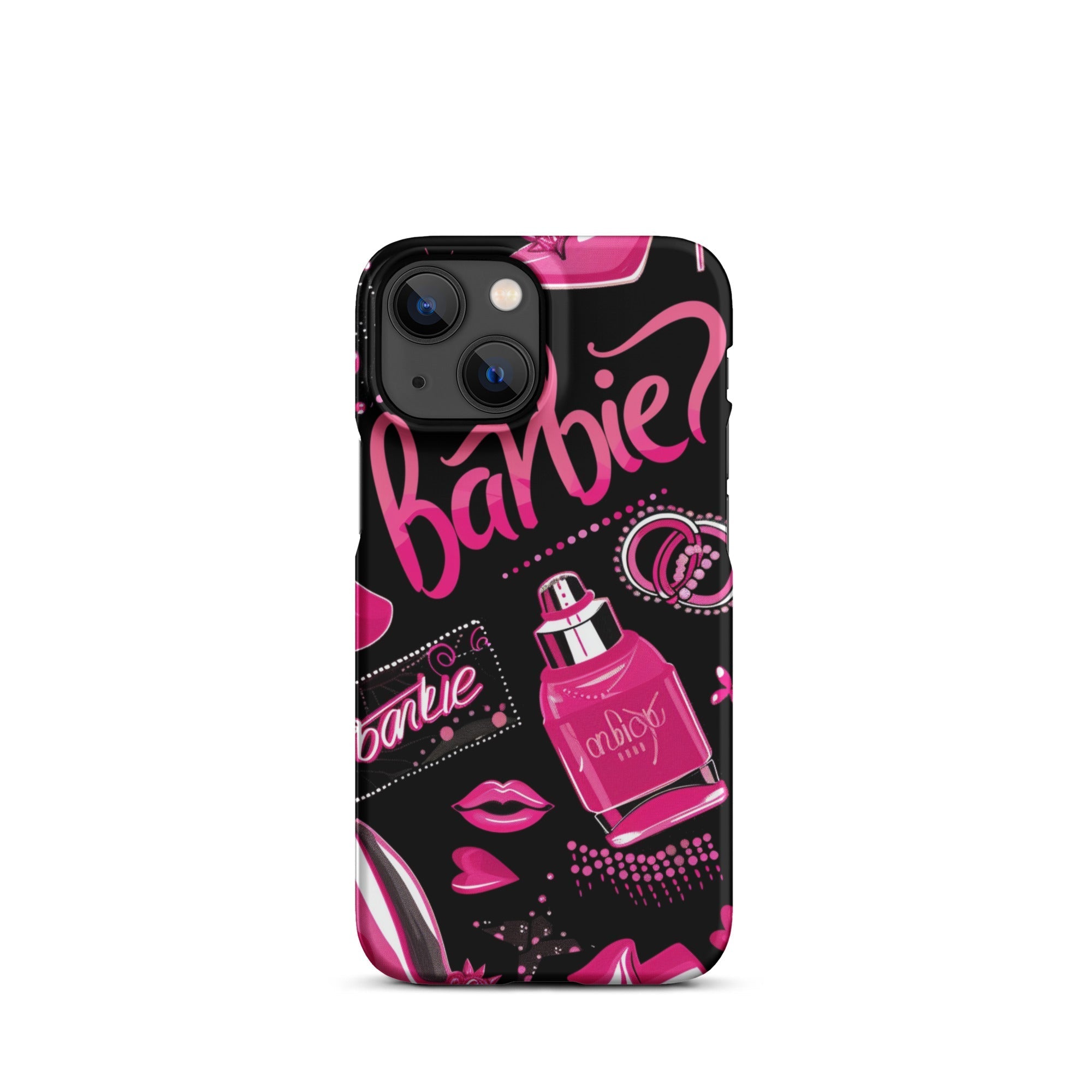 Pink Fashion Phone case for iPhone-15