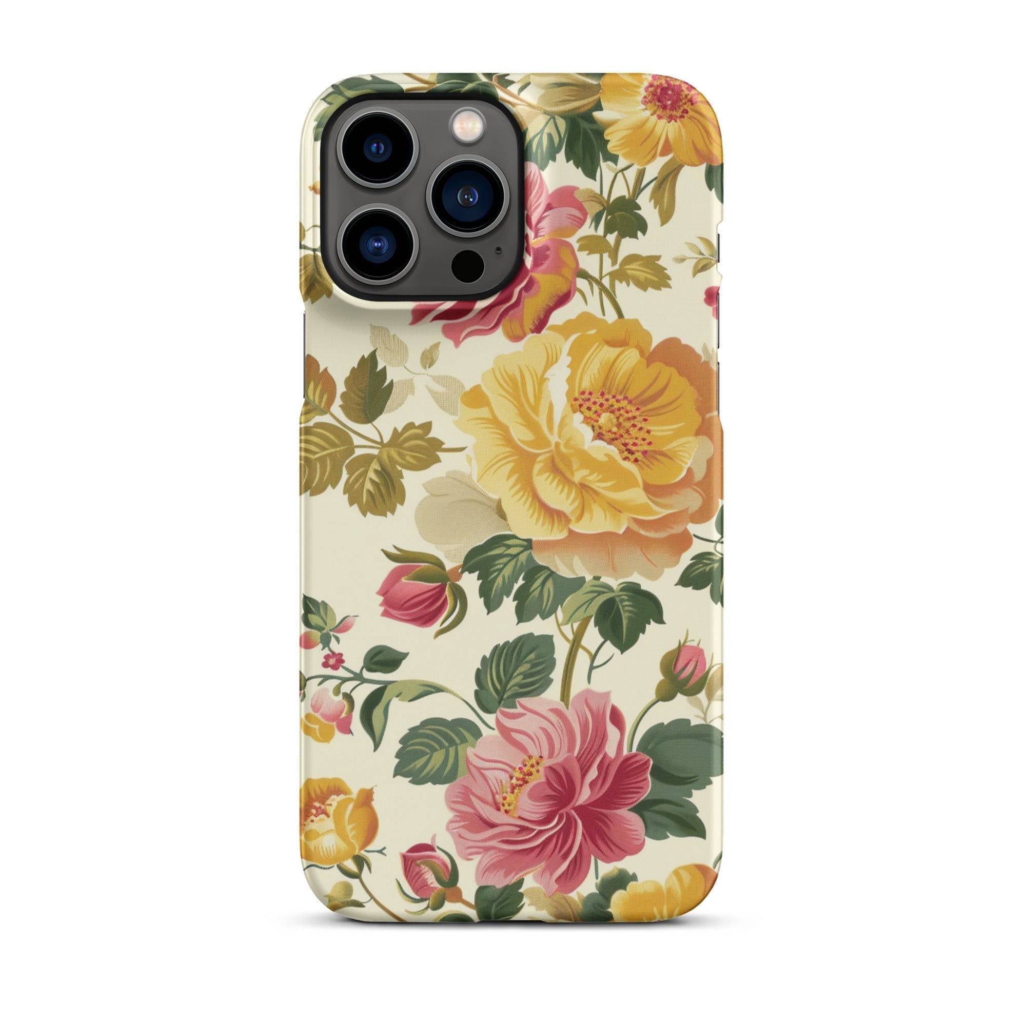 Yellow Lily Phone case for iPhone-21