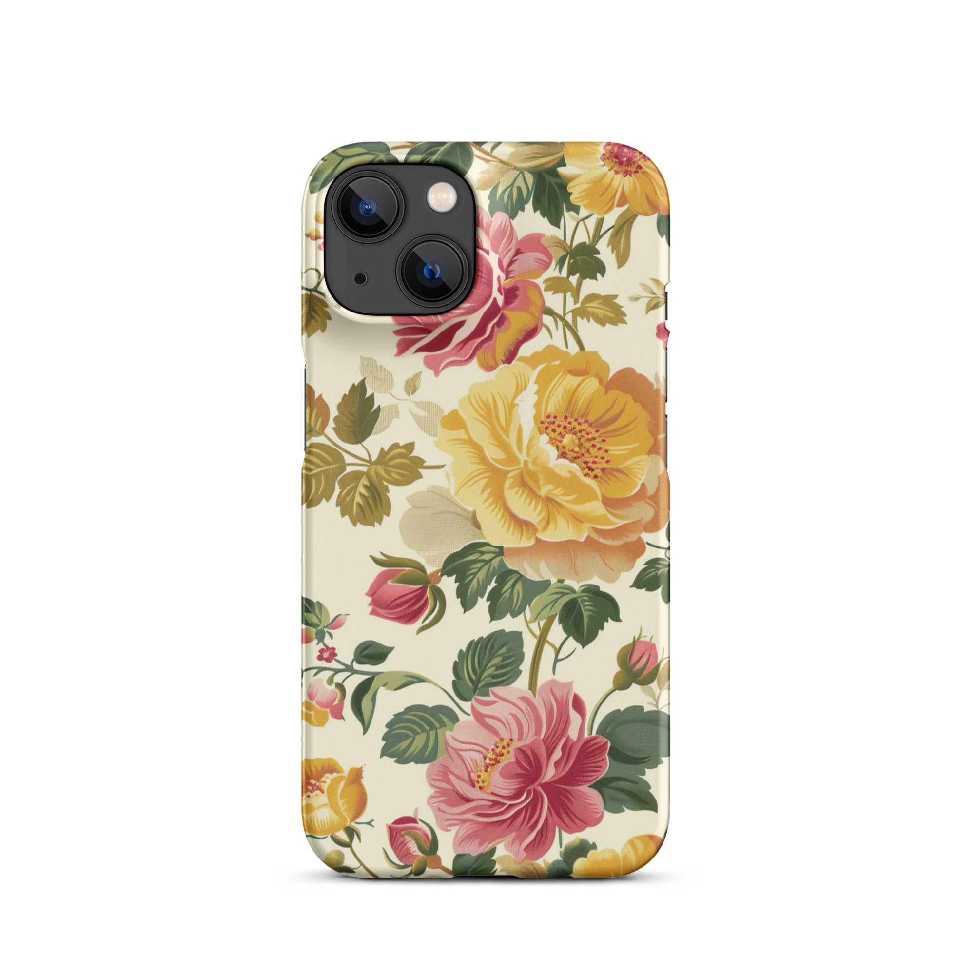 Yellow Lily Phone case for iPhone-23
