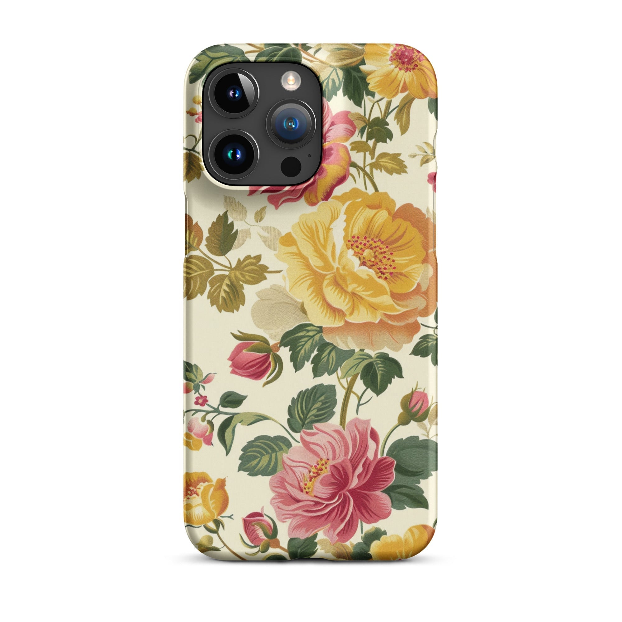 Yellow Lily Phone case for iPhone-37